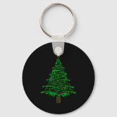 Guns Christmas Tree - Xmas Gift For Guns Lover Sleutelhanger (Voorkant)