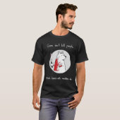 Guns Dont Kill People Bears With Machetes Do  T-shirt (Voorkant volledig)