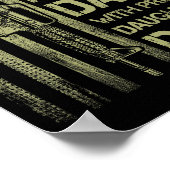 Guns Don't Kill People Dads With Pretty Daughters  Poster (Hoek)