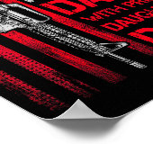 Guns Don't Kill People Dads With Pretty Daughters Poster (Hoek)