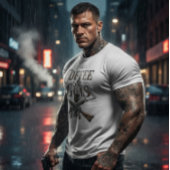 Guns & Koffie Tri-Blend Shirt