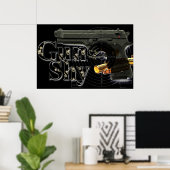 GunShy Poster (Thuiskantoor)