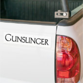 Gunslinger Bumpersticker (Op Truck)