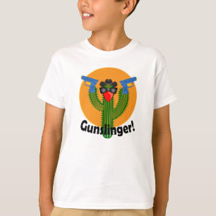 Gunslinger Cactus Design - T-shirt de base pour en