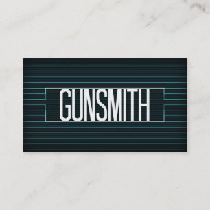 Gunsmith Elegant Stripe Visitekaartje