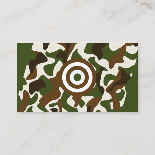 Gunsmith Trade Repair Maintenance Huntingbronnen Visitekaartje (Voorkant)