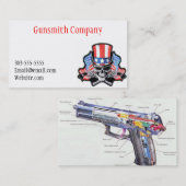 Gunsmith Visitekaartje (Voorkant / Achterkant)