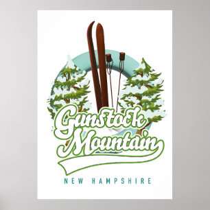 Gunstock Mountain New Hampshire poster
