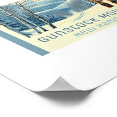 Gunstock Mountain New Hampshire ski resort  Poster (Coin)