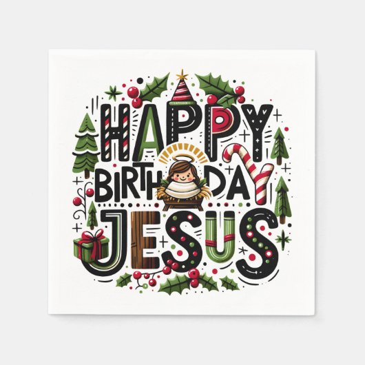 gunstzak HBD Jesus Servet (Voorkant)