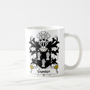 Gunter Family Crest Koffiemok
