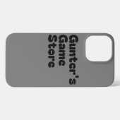 Gunter's Game Store iPhone 13 Pro Max Hoesje iPhone Hoesje (Achterkant horizontaal)