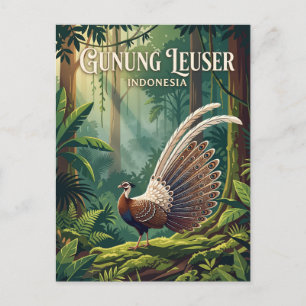 Gunung Leuser Nationaal Park Indonesië Briefkaart