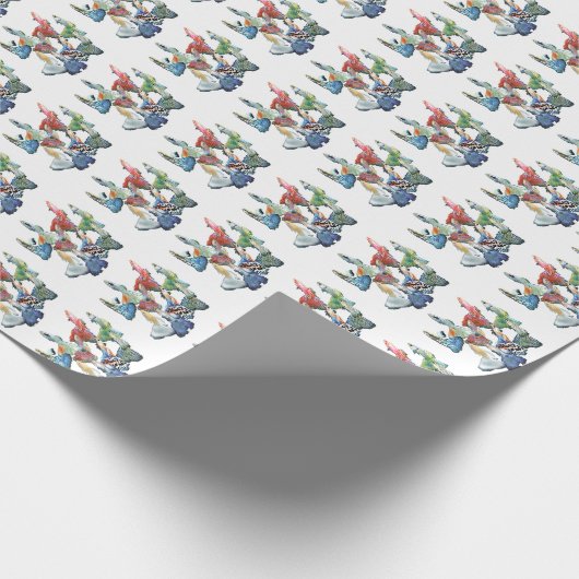 guppies cadeaupapier (Hoek)