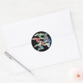 Guppies Ronde Sticker (Envelop)
