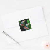 Guppies Vierkante Sticker (Envelop)