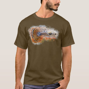 Guppy Elephant Ear Poecilia reticulata T-shirt