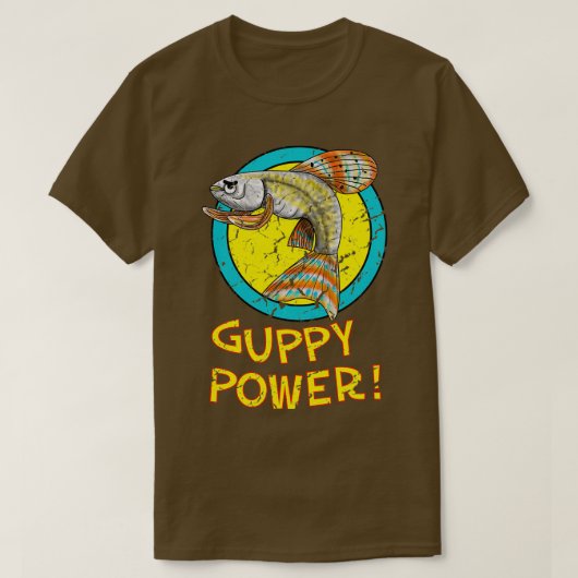 Guppy Power T-shirt (Design voorkant)