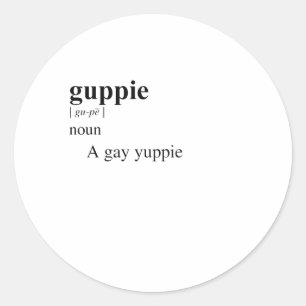 GUPPY RONDE STICKER