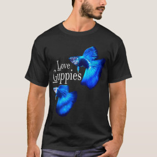 Guppy vissenliefde t-shirt