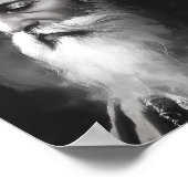 Guru Nanak Portrait - Poster sikh noir et blanc (Coin)