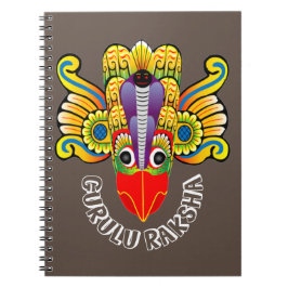 Gurulu Raksha Sri Lanka demonontwerp Notitieboek