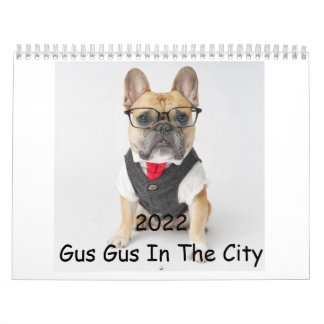 Gus Gus in de stadsplanning 2022 Kalender