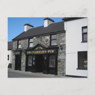 Gus O'Connor's Pub in Doolin Ireland Briefkaart