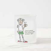 Gus op Naptime T-shirts en cadeautjes Matglas Koffiemok (Center)