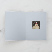 Gus, peep with radish card kaart (Binnen)