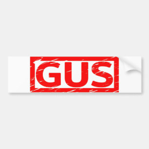 Gus Stamp Bumpersticker
