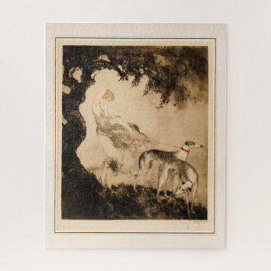 Gust Of Wind beroemd gemaakt door Louis Icart Legpuzzel