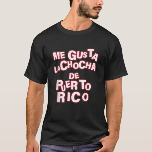 Gusta La Chocha de Puerto Rico Apparel T-shirt (Voorkant)