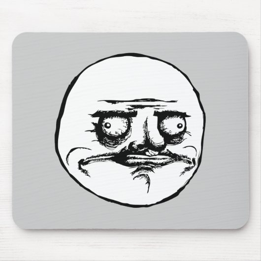 Gusta Rage Face Meme Muismat (Voorkant)