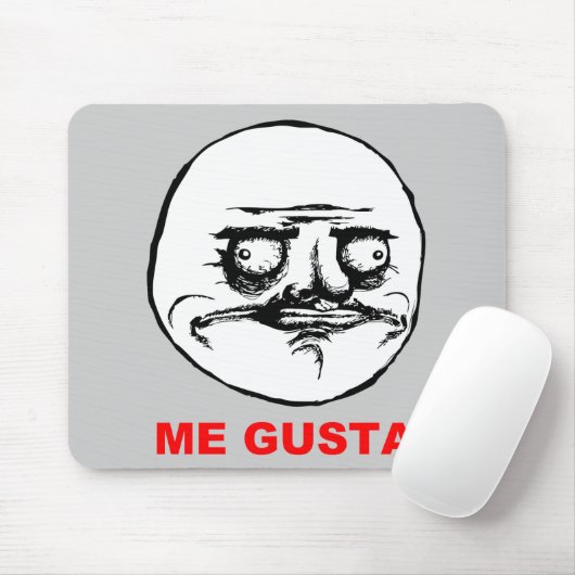 Gusta Rage Face Meme Muismat (Met muis)