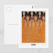 Gustav Klimt #174 - Carte postale d'art fin (Devant / Derrière)