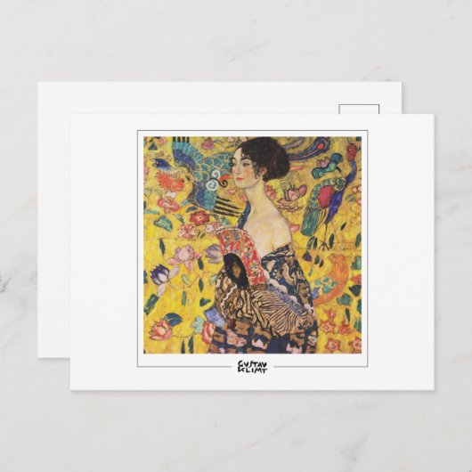 Gustav Klimt #22 - Carte postale Art (Devant / Derrière)