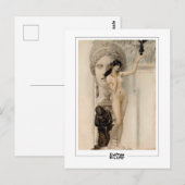 Gustav Klimt #242 - Kunstmatig Briefkaart (Voorkant / Achterkant)