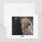 Gustav Klimt #257 - Carte postale d'art fin (Devant / Derrière)