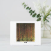 Gustav Klimt #28 - Carte postale d'art fin (Debout devant)