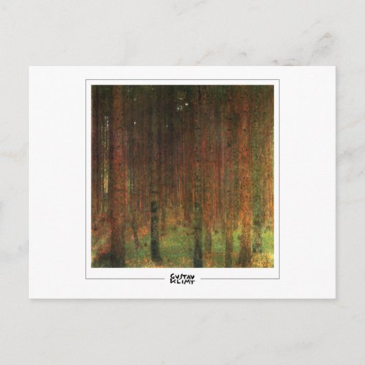 Gustav Klimt #28 - Carte postale d'art fin (Devant)