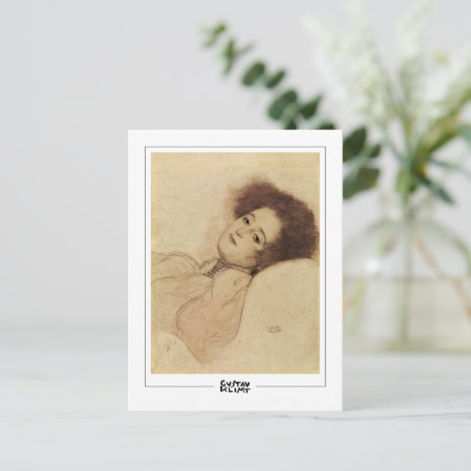 Gustav Klimt #296 - Kunstkaart Briefkaart (Staand voorkant)