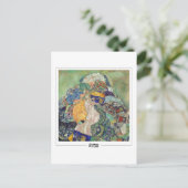 Gustav Klimt #2 - Carte postale d'art fin (Debout devant)