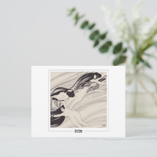 Gustav Klimt #341 - Carte postale Art (Debout devant)