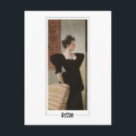 Gustav Klimt #372 - Carte postale Art<br><div class="desc">Gustav Klimt - Portrait De Marie Breunig 1894. Carte postale Art & signature #372 par The Zedign House. Pour plus d'images et de dessins de Gustav Klimt - Peintures et dessins,  visitez https://books.zedign.com/zas/166.html</div>