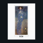 Gustav Klimt #400 - Carte postale Art<br><div class="desc">Gustav Klimt - Portrait Emilie Floge 1902. Carte postale Art & signature #400 par The Zedign House. Pour plus d'images et de dessins de Gustav Klimt - Peintures et dessins,  visitez https://books.zedign.com/zas/166.html</div>