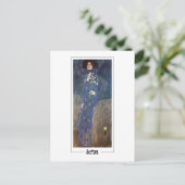 Gustav Klimt #400 - Carte postale d'art fin (Debout devant)