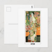 Gustav Klimt #419 - Carte postale Art (Devant / Derrière)