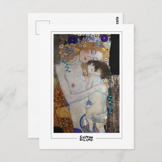 Gustav Klimt #495 - Carte postale Art (Devant / Derrière)