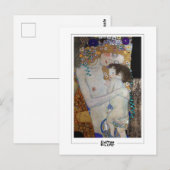 Gustav Klimt #495 - Carte postale d'art (Devant / Derrière)